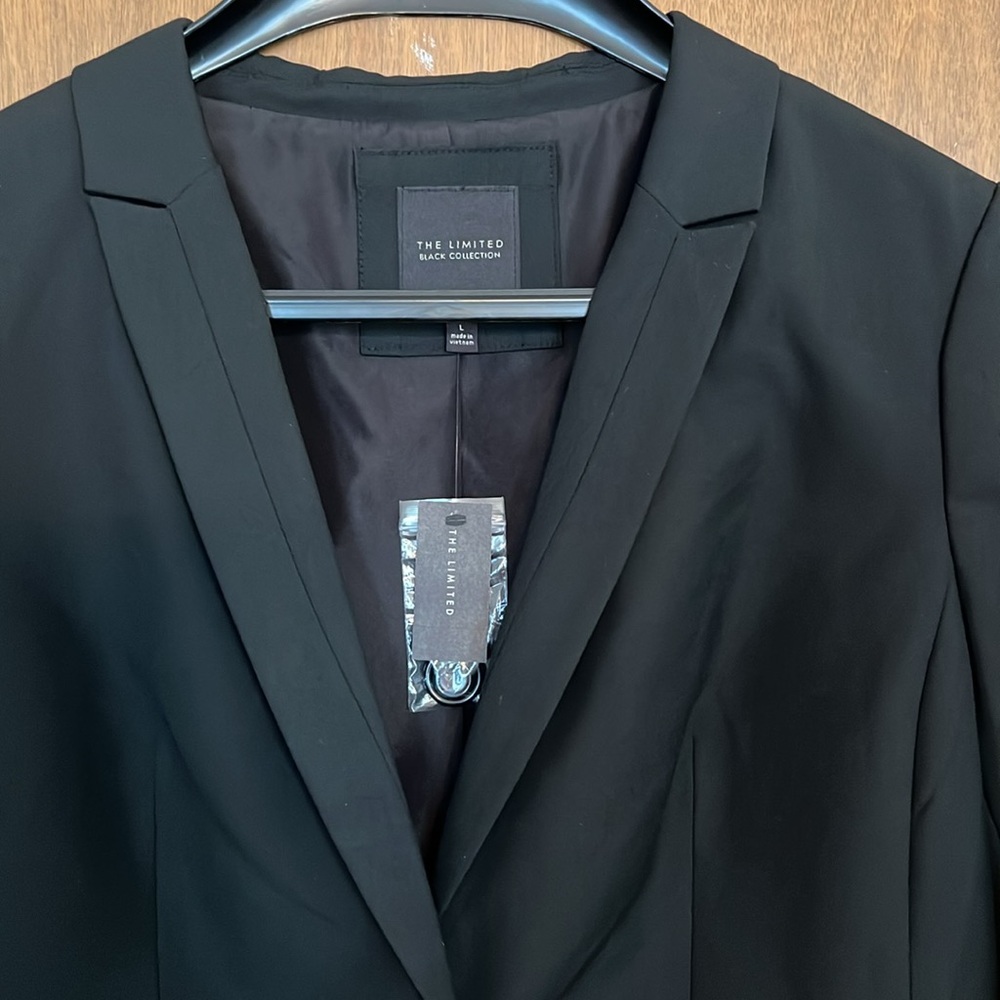 NWT The Limited Black Collection Blazer Size Large